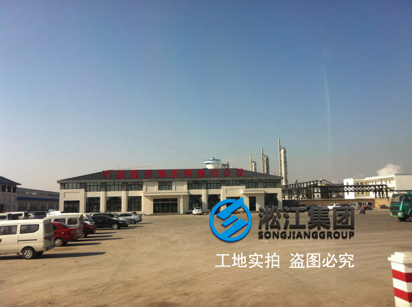 晋开化工采用上海91视频最新网址单球橡胶接头产品！